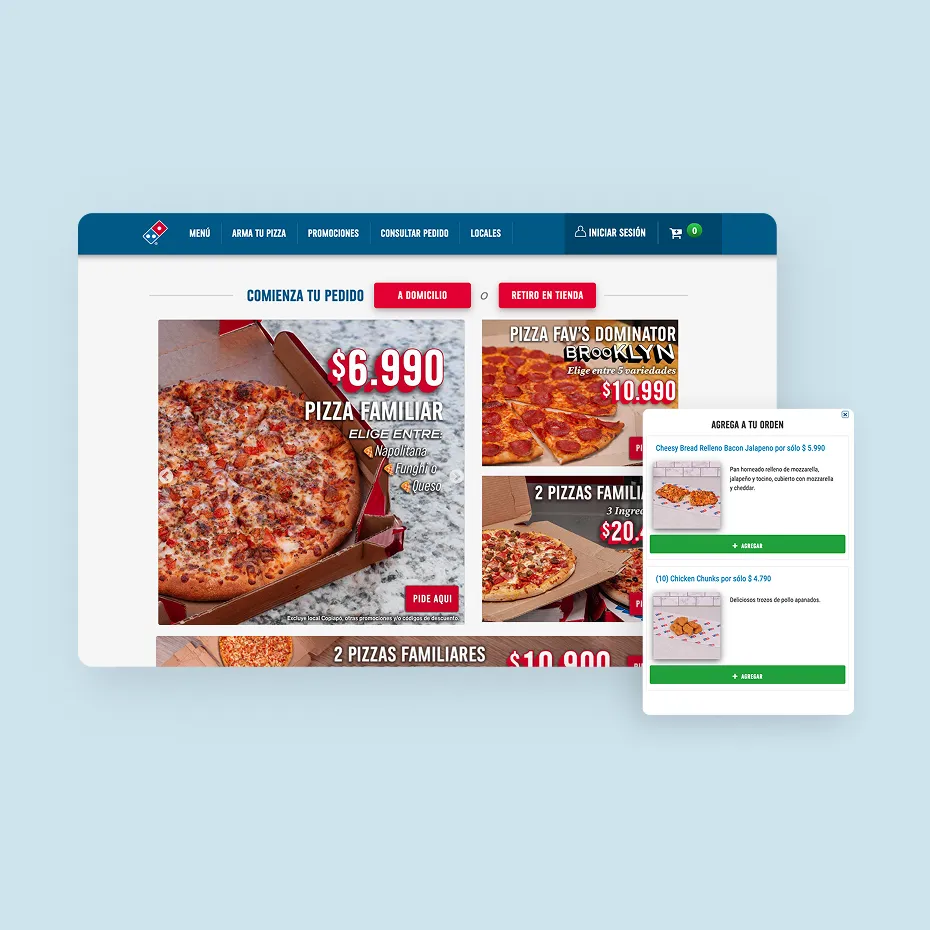 Domino's Pizza — Challenge